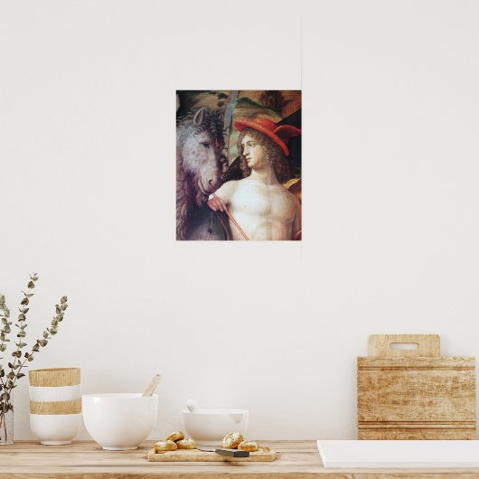 PARNASSUS / MERCURY MIT PEGASUS POSTER (Küche)