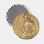 Parnassus, tanzende Maus von Andrea Mantegna Magnet (Vorderseite/Rückseite)