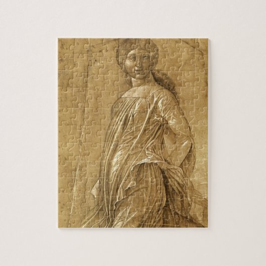 Parnassus, tanzende Maus von Andrea Mantegna Puzzle (Vertikal)