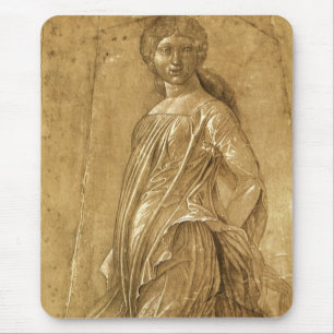 Parnassus, tanzende Muse von Andrea Mantegna Mousepad
