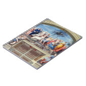 Parnassus und das Disputa, vom Stanze della S Notizblock (Linke Seite)