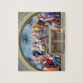 Parnassus und das Disputa, vom Stanze della S Puzzle (Vertikal)