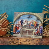 Parnassus und die Disputa aus der Stanza della S Fotoplatte (Seite)