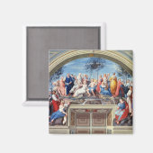 Parnassus und die Disputa aus der Stanza della S Magnet (Vorderseite/Rückseite)