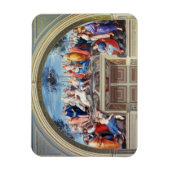 Parnassus und die Disputa aus der Stanza della S Magnet (Vertikal)