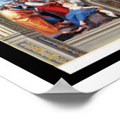 Parnassus und die Disputa aus der Stanza della S Poster (Ecke)