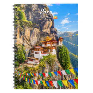 Paro, Bhutan - Paro Taktsang Notizblock