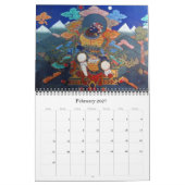 paro dzong art 2025 kalender (Feb 2027)