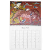 paro dzong art 2025 kalender (Mär 2026)