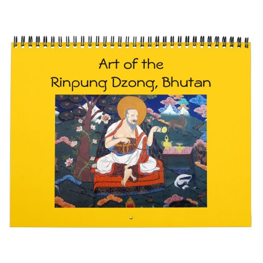 paro dzong art 2025 kalender (Titelbild)