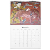 paro dzong bhutan art kalender (Mär 2027)