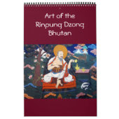 paro dzong bhutan art kalender (Titelbild)