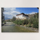 paro dzong bhutan puzzle (Horizontal)