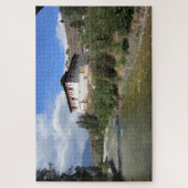 paro dzong bhutan puzzle (Vertikal)