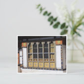 Paro-Dzong-Fenster Postkarte (Stehend Vorderseite)