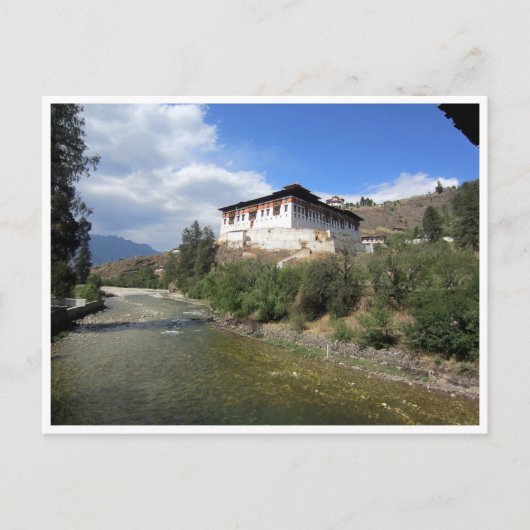Paro Dzong Postkarte (Vorderseite)
