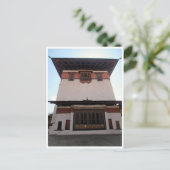 paro dzong zentrale postkarte (Stehend Vorderseite)