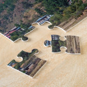 Paro Rinpung Dzong - Bhutan, Himalaya, Asien Puzzle (Seite)