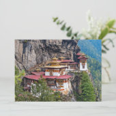 Paro Taktsang: Das Tiger-Nest-Kloster - Bhutan Einladung (Stehend Vorderseite)