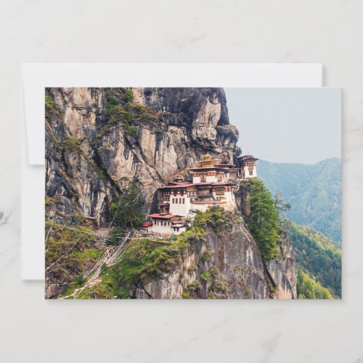 Paro Taktsang: Das Tiger-Nest-Kloster - Bhutan Einladung (Vorderseite)
