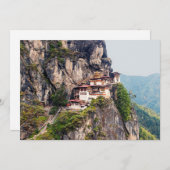 Paro Taktsang: Das Tiger-Nest-Kloster - Bhutan Einladung (Vorne/Hinten)