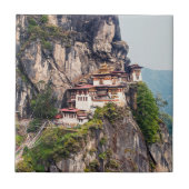 Paro Taktsang: Das Tiger-Nest-Kloster - Bhutan Fliese (Vorderseite)