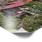 Paro Taktsang: Das Tiger-Nest-Kloster - Bhutan Fotodruck (Ecke)