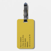 Paro Taktsang: Das Tiger-Nest-Kloster - Bhutan Gepäckanhänger (Rückseite vertikal)