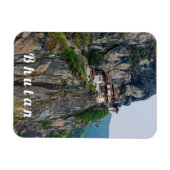 Paro Taktsang: Das Tiger-Nest-Kloster - Bhutan Magnet (Horizontal)