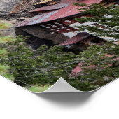 Paro Taktsang: Das Tiger-Nest-Kloster - Bhutan Poster (Ecke)