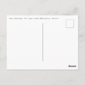 Paro Taktsang: Das Tiger-Nest-Kloster - Bhutan Postkarte (Rückseite)