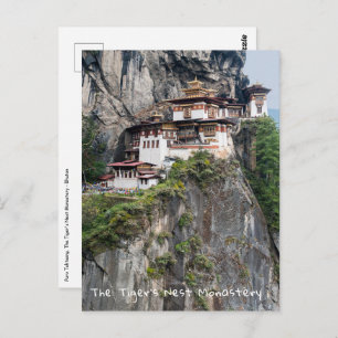 Paro Taktsang: Das Tiger-Nest-Kloster - Bhutan Postkarte