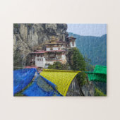 Paro Taktsang: Das Tiger-Nest-Kloster - Bhutan Puzzle (Horizontal)