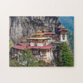 Paro Taktsang: Das Tiger-Nest-Kloster - Bhutan Puzzle (Horizontal)