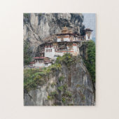 Paro Taktsang: Das Tiger-Nest-Kloster - Bhutan Puzzle (Vertikal)