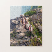 Paro Taktsang: Das Tiger-Nest-Kloster - Bhutan Puzzle (Vertikal)