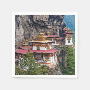 Paro Taktsang: Das Tiger-Nest-Kloster - Bhutan Serviette
