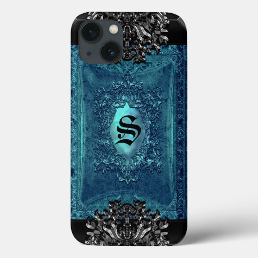 Parocollet Greerly alter Charme Monogramm Case-Mate iPhone Hülle (Rückseite)