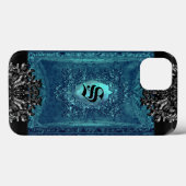 Parocollet GreerOld World Charm Monogram Case-Mate iPhone Hülle (Rückseite (Horizontal))