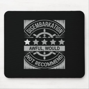 Parodie auf Ausschiffungsrückblick Lustige Reise K Mousepad