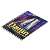 Parodie-Bucheinband-Bohnen-Furz Notizblock (Linke Seite)