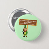 Parodie dislektischer AntiObama Button (Vorne & Hinten)