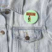 Parodie dislektischer AntiObama Button (Beispiel)