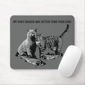 Parodie-Gott Mousepad (Mit Mouse)