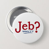 Parodie-Knopf Jeb Bushs 2016 Button (Vorne & Hinten)