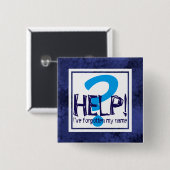 Parody Monogram Button (Vorne & Hinten)