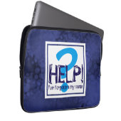 Parody Monogram Laptopschutzhülle (Vorne Rechts)