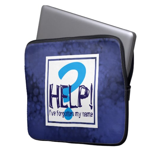 Parody Monogram Laptopschutzhülle (Vorderseite Links)