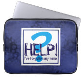 Parody Monogram Laptopschutzhülle (Vorderseite)