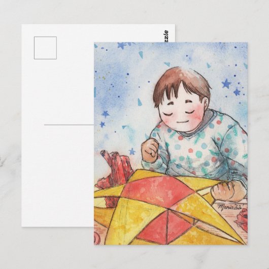 Parol/Star-DNM-Postkarten Postkarte (Vorne/Hinten)